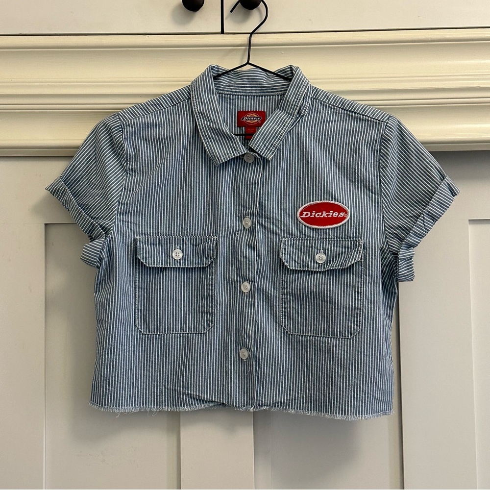 Dickies Woman Workwear Cropped Shirt